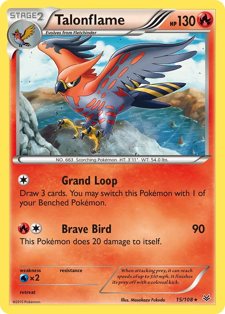 Talonflame 「ROS 15/108」「EN」