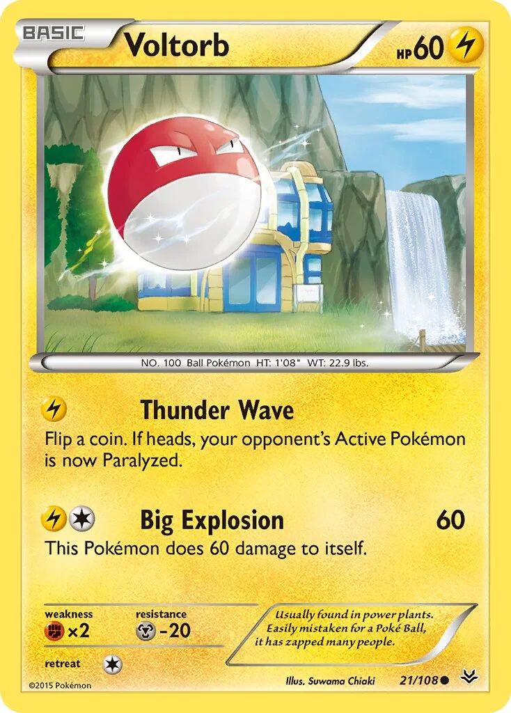 Voltorb 「ROS 21/108」「EN」