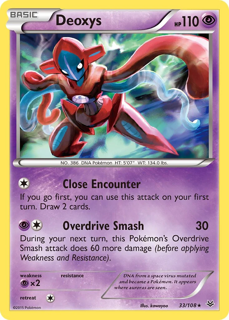 Deoxys 「ROS 33/108」「EN」