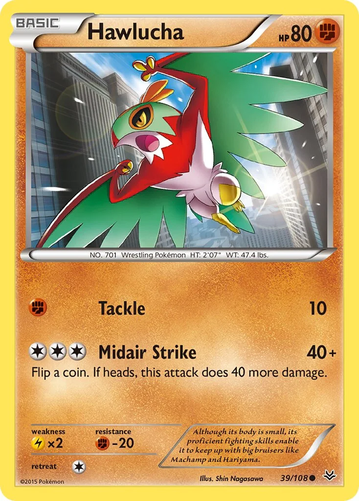 Hawlucha 「ROS 39/108」「EN」