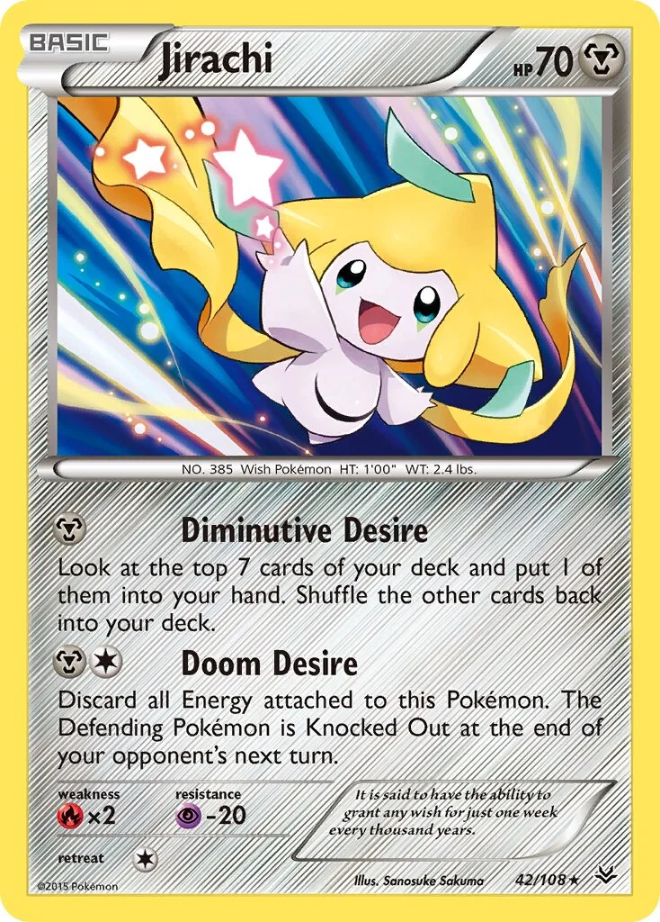 Jirachi 「ROS 42/108」「EN」