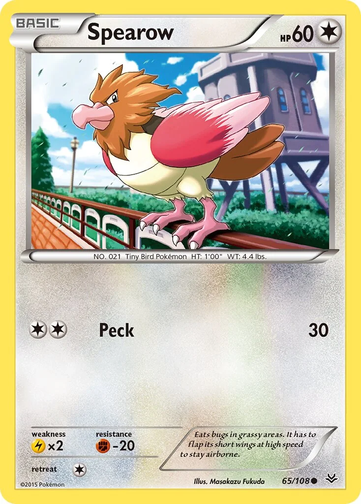 Spearow 「ROS 65/108」「EN」