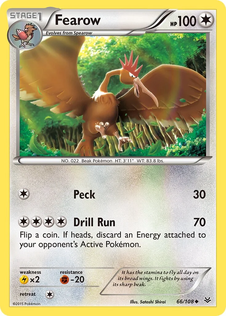 Fearow 「ROS 66/108」「EN」