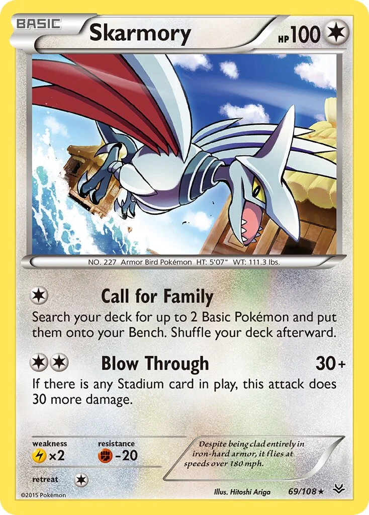 Skarmory 「ROS 69/108」「EN」