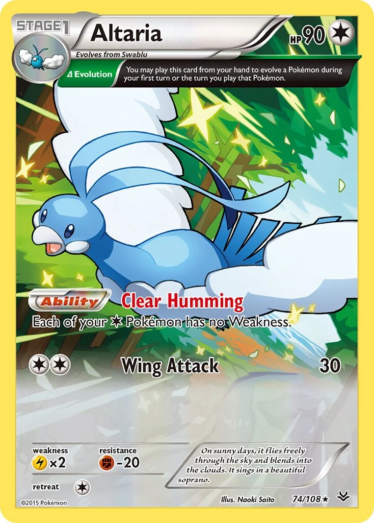 Altaria 「ROS 74/108」「EN」