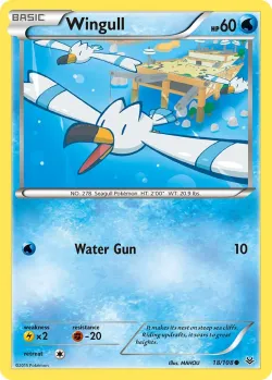 Wingull #18/108 · Pokémon