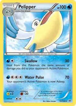 Pelipper #19/108 · Pokémon