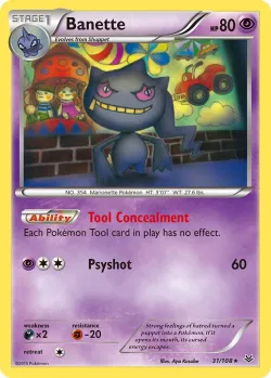 Banette #31/108 · Pokémon