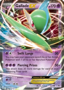 Gallade-EX #34/108 · Pokémon