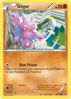 Gligar #36/108 · Pokémon
