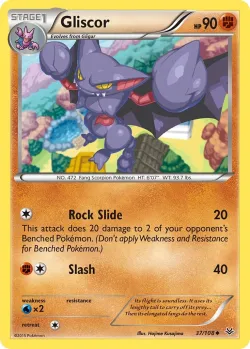Gliscor #37/108 · Pokémon