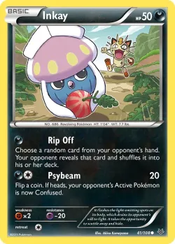 Inkay #41/108 · Pokémon