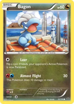 Bagon #55/108 · Pokémon