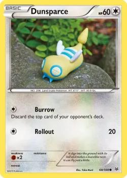Dunsparce #68/108 · Pokémon