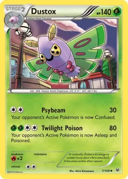 Dustox #7/108 · Pokémon