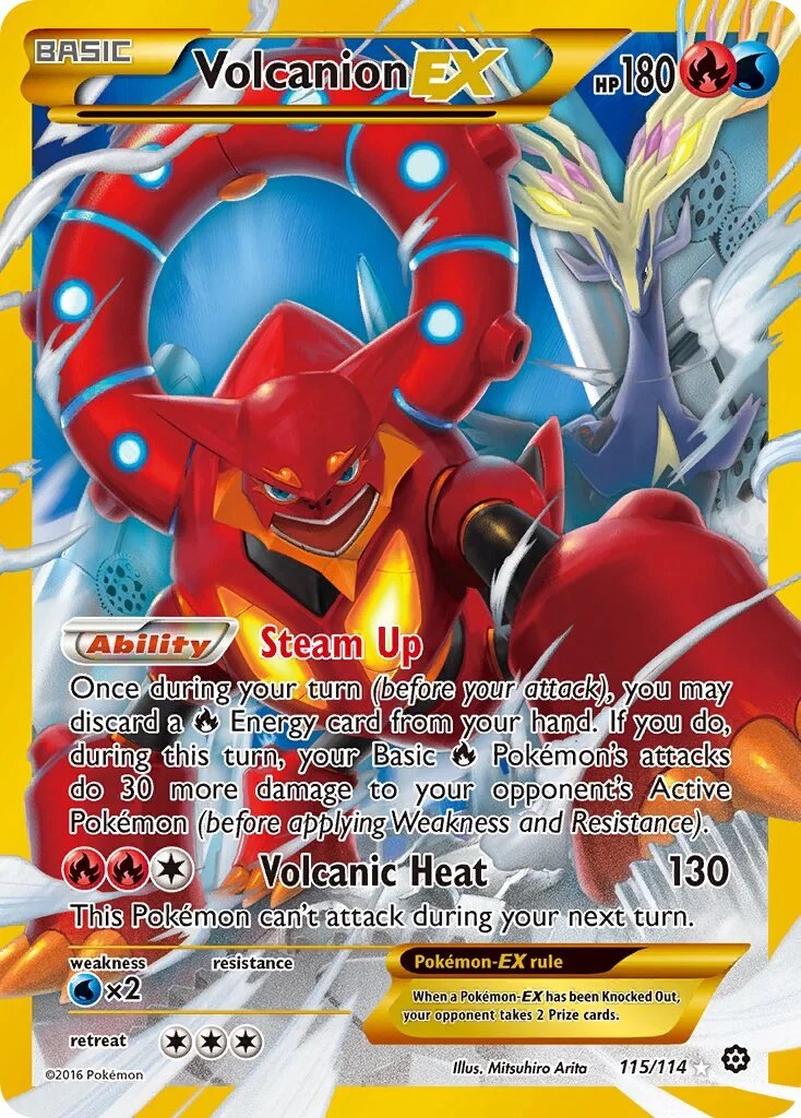 Volcanion-EX 「STS 115/114」「EN」