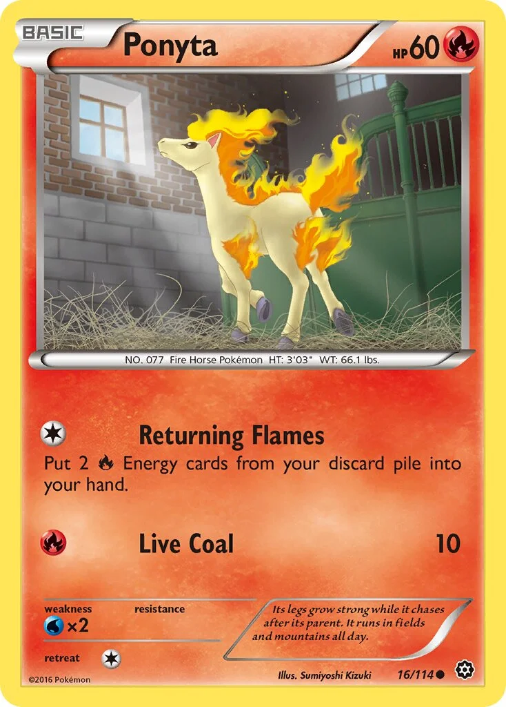 Ponyta 「STS 16/114」「EN」
