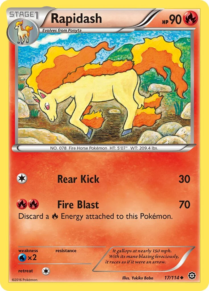 Rapidash 「STS 17/114」「EN」