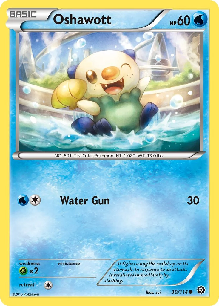 Oshawott 「STS 30/114」「EN」