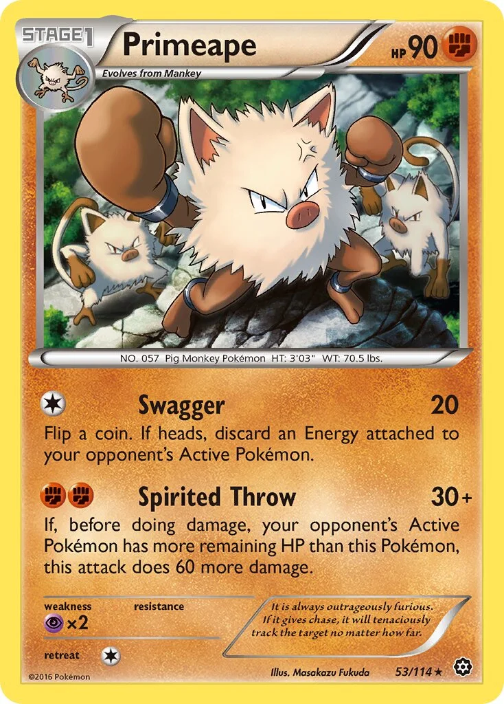 Primeape 「STS 53/114」「EN」