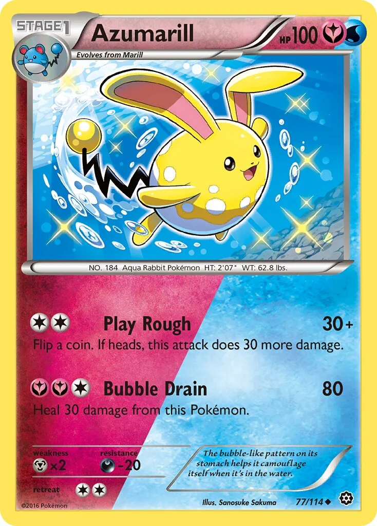 Azumarill 「STS 77/114」「EN」