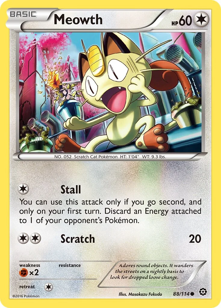 Meowth 「STS 88/114」「EN」