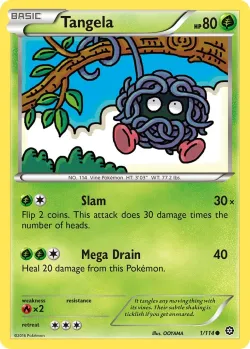 Tangela #1/114 · Pokémon