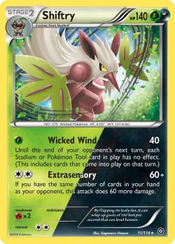 Shiftry #11/114 · Pokémon