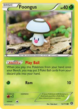 Foongus #12/114 · Pokémon