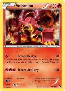Volcanion #25/114 · Pokémon