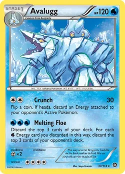 Avalugg #37/114 · Pokémon