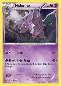 Nidorino #44/114 · Pokémon