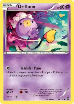 Drifloon #46/114 · Pokémon