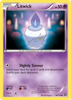 Litwick #48/114 · Pokémon