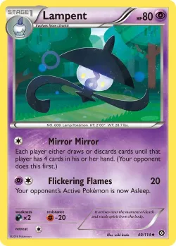 Lampent #49/114 · Pokémon