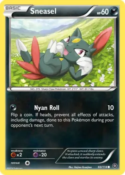 Sneasel #60/114 · Pokémon