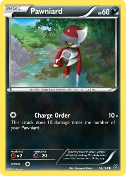 Pawniard #63/114 · Pokémon