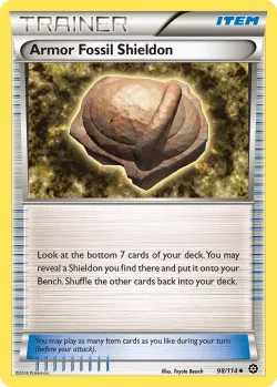 Armor Fossil Shieldon 「STS 98/114」「EN」