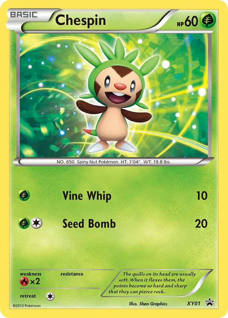 Chespin 「XYP XY01」「EN」