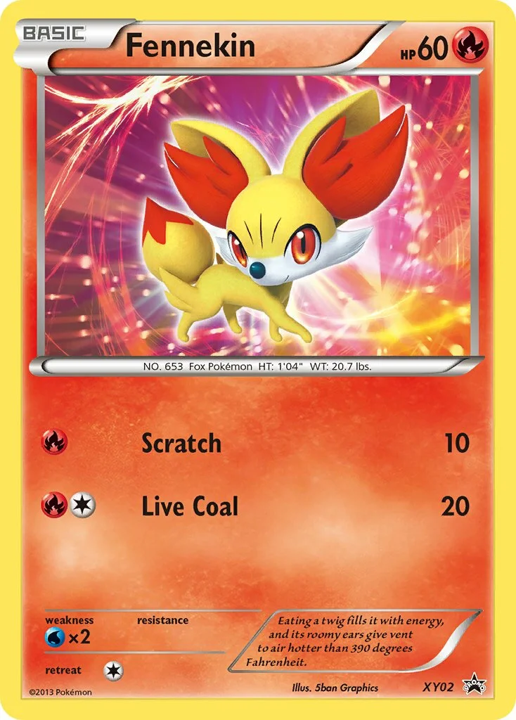 Fennekin 「XYP XY02」「EN」