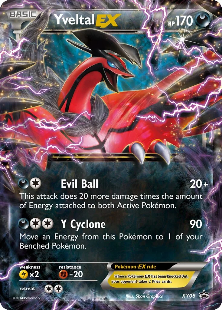 Yveltal-EX 「XYP XY08」「EN」