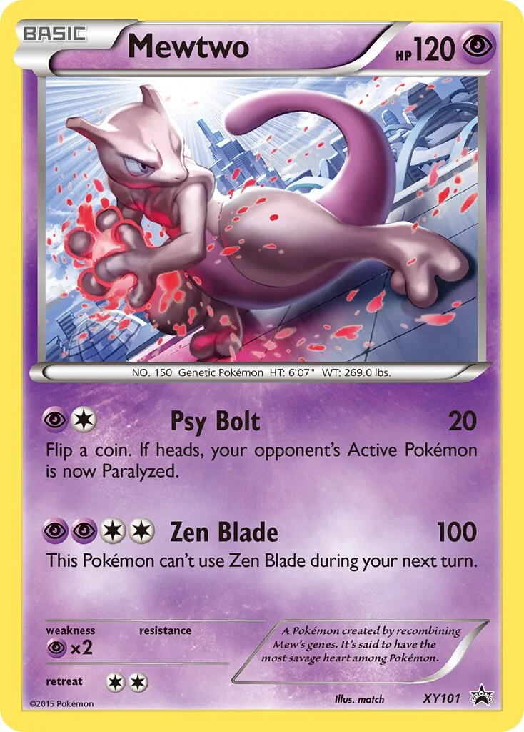 Mewtwo 「XYP XY101」「EN」