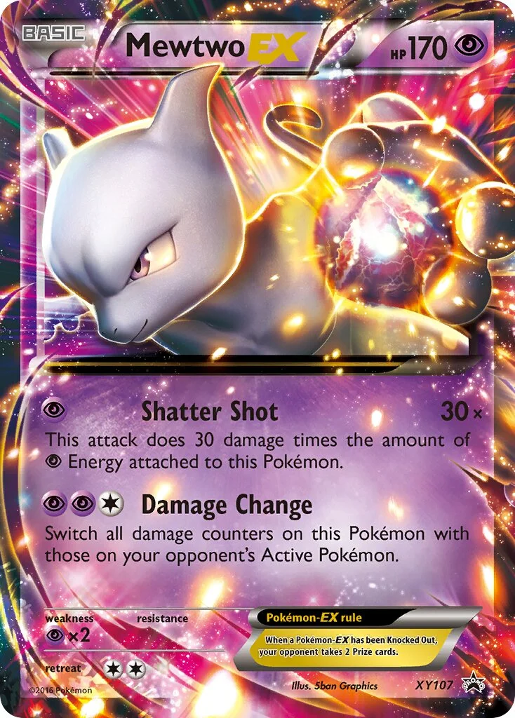 Mewtwo-EX 「XYP XY107」「EN」