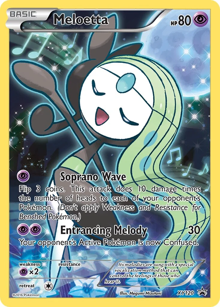 Meloetta 「XYP XY120」「EN」
