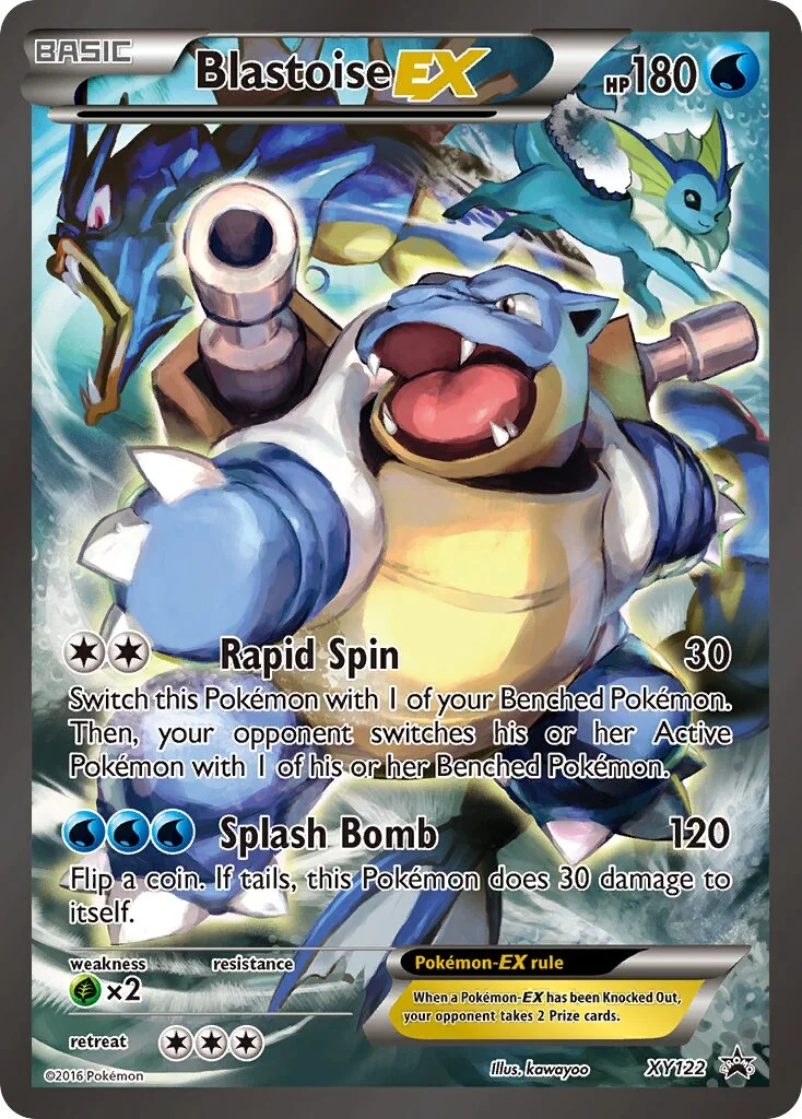 Blastoise-EX 「XYP XY122」「EN」