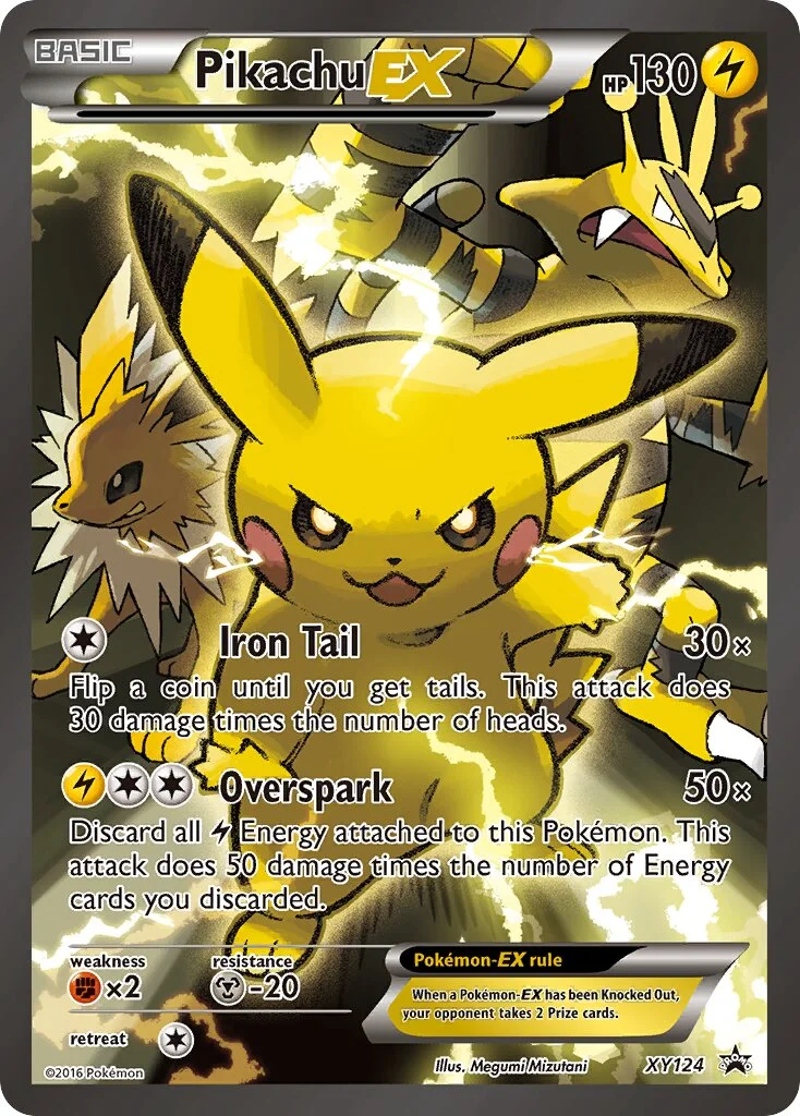 Pikachu-EX 「XYP XY124」「EN」