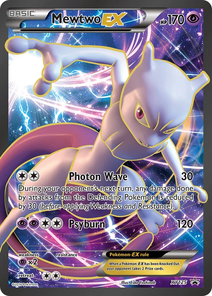 Mewtwo-EX 「XYP XY125」「EN」