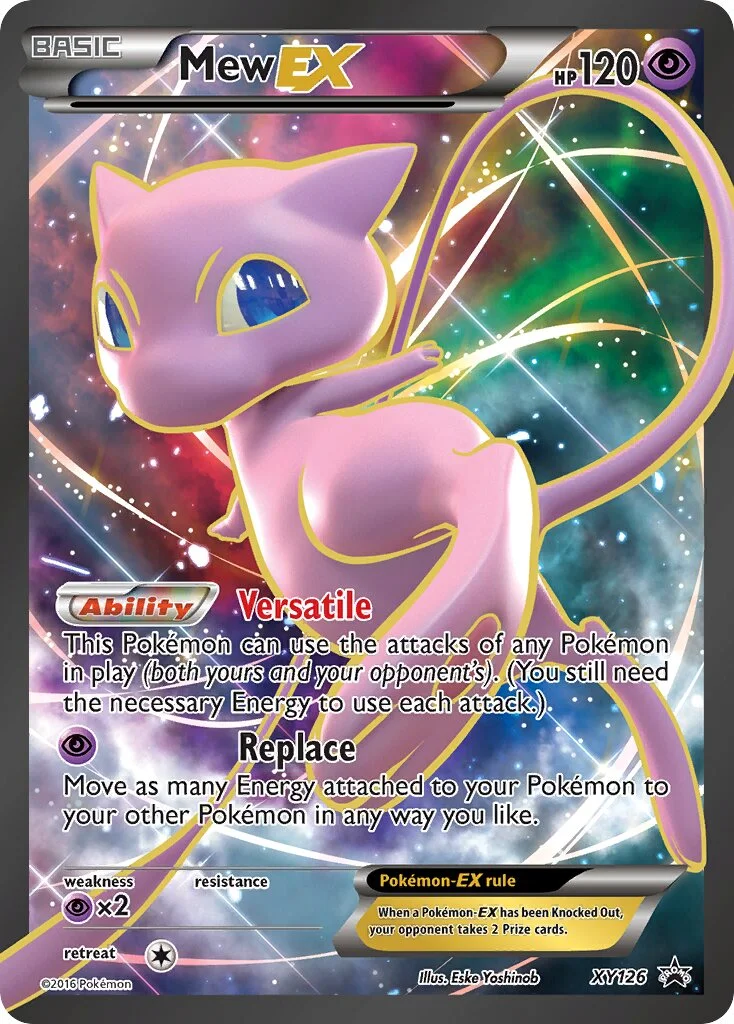 Mew-EX 「XYP XY126」「EN」