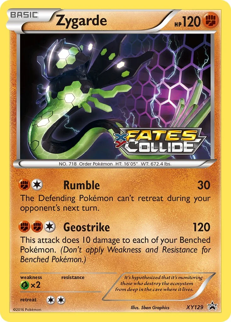 Zygarde 「XYP XY129」「EN」