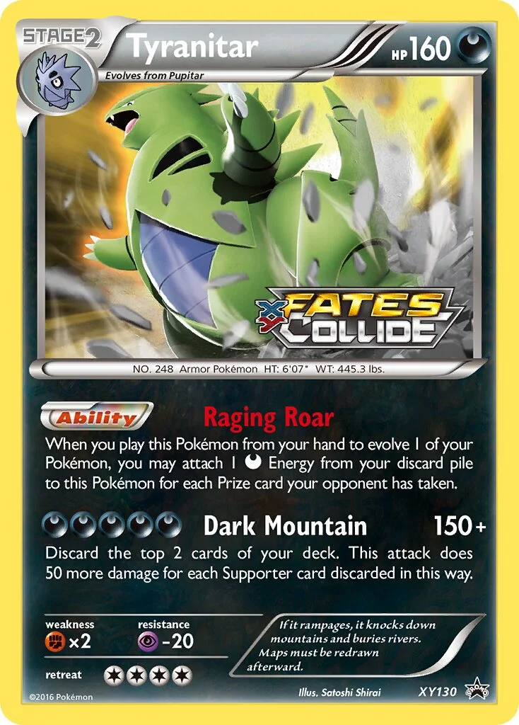 Tyranitar 「XYP XY130」「EN」